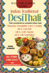 Desi thali